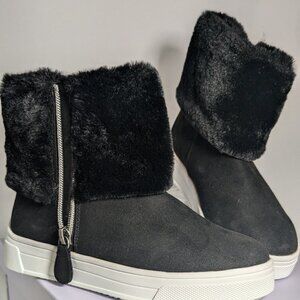 Madden Girl Black Boots Size 13